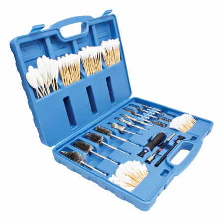 S-IS429C Trusa pentru curatat canale/scaune injectoare 429 piese [1]