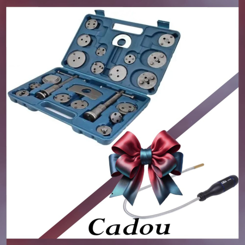 Scule Speciale - Trusa presa etrier frana, 22 piese cu cadou Magnet flexibil