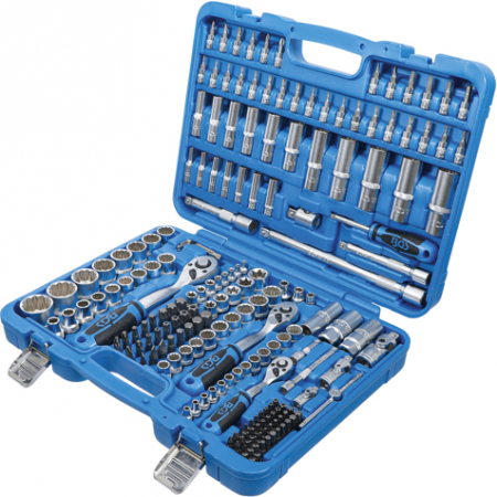Trusa tubulare in 12 puncte, antrenare 1/4", 3/8", 1/2", 192 piese BGS 2286 [2]