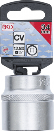 Tubulara 34 mm, 12 puncte, actionare 1/2" BGS 10648 [2]