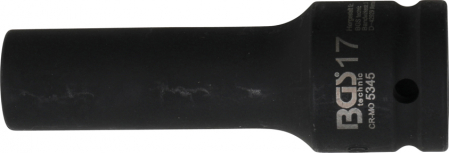 Tubulara de impact 17 mm, 12 puncte, actionare 3/4" BGS 5345 [1]