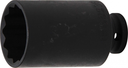 Chei/Tubulare/Biti - Tubulara de impact 36 mm, 12 puncte, actionare 1/2" BGS 5342