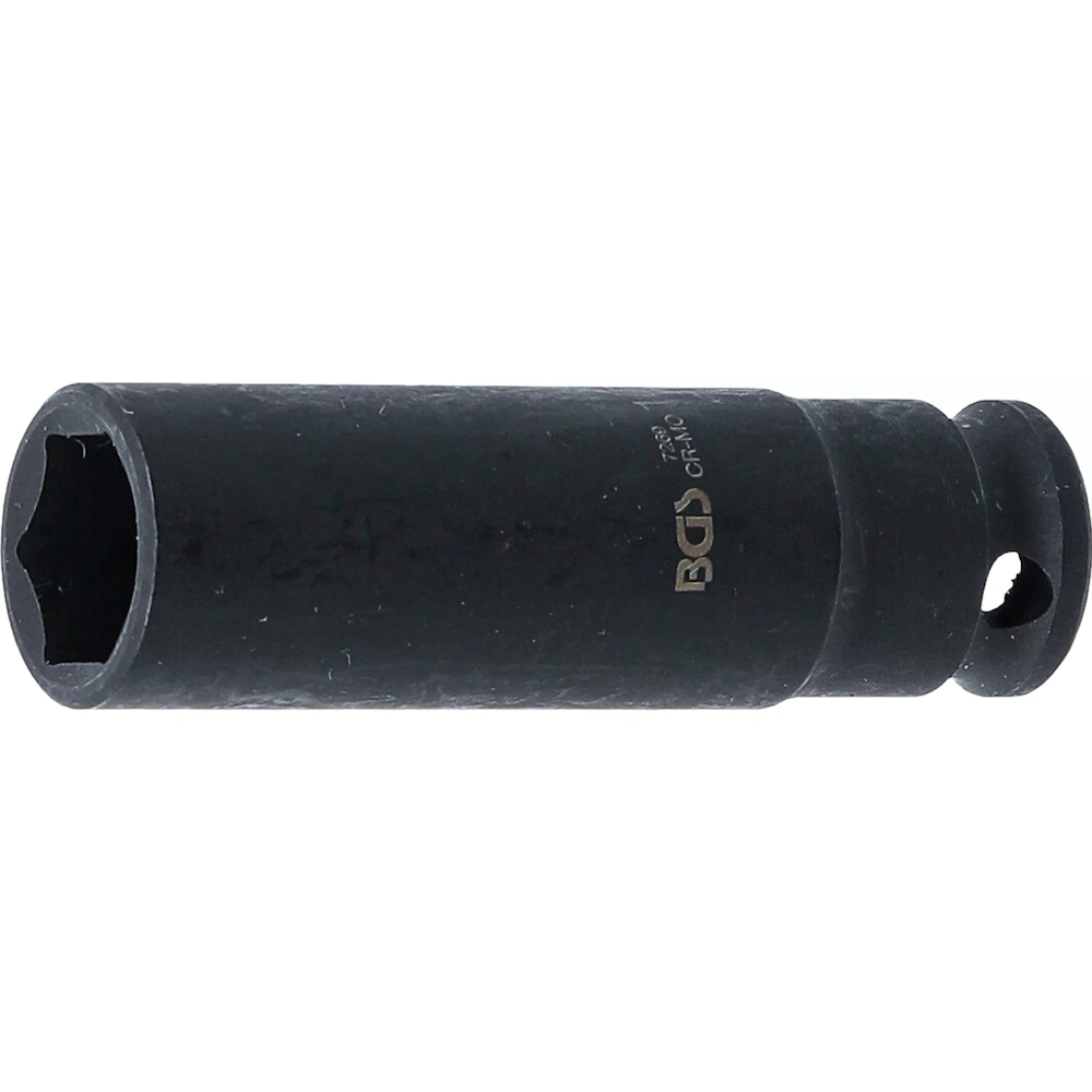 Chei/Tubulare/Biti - Tubulara de impact adanca, 6,3 mm, cu acționare de 1/4”, BGS 7269