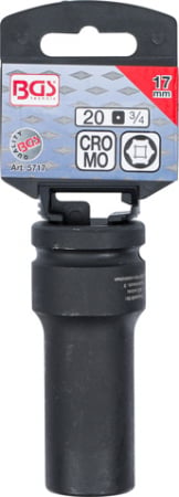 Tubulara de impact hexagonala 17 mm, actionare 3/4” BGS 5717 [2]