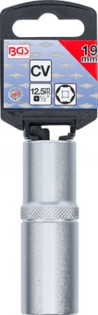 Tubulara hexagonala 19 mm, actionare 1/2" BGS 10559 [2]