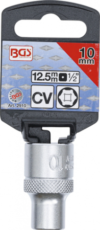 Tubulara hexagonala 10 mm, actionare 1/2” BGS 2910 [1]
