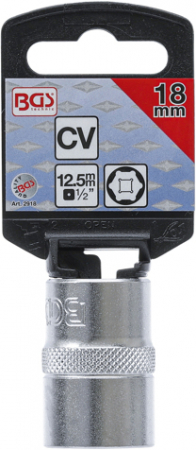 Tubulara hexagonala 18 mm, actionare 1/2” BGS 2918 [2]