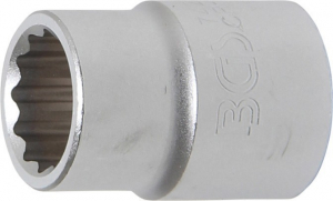 Tubulare - Cheie tubulara 22 mm, 12 puncte, actionare 3/4" BGS 7422