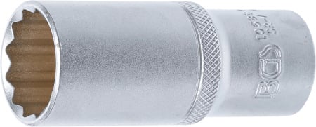Tubulare - Tubulara 24 mm, 12 puncte, actionare 1/2" BGS 10688