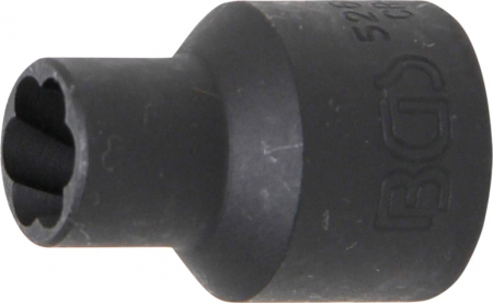 Extractoare suruburi - Tubulara speciala pentru suruburi deteriorate 10 mm, actionare 1/2” BGS 5266-10