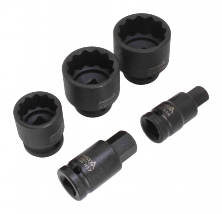 A-HN512 Tubulare de impact 12 puncte, actionare 1/2", 5 piese [2]