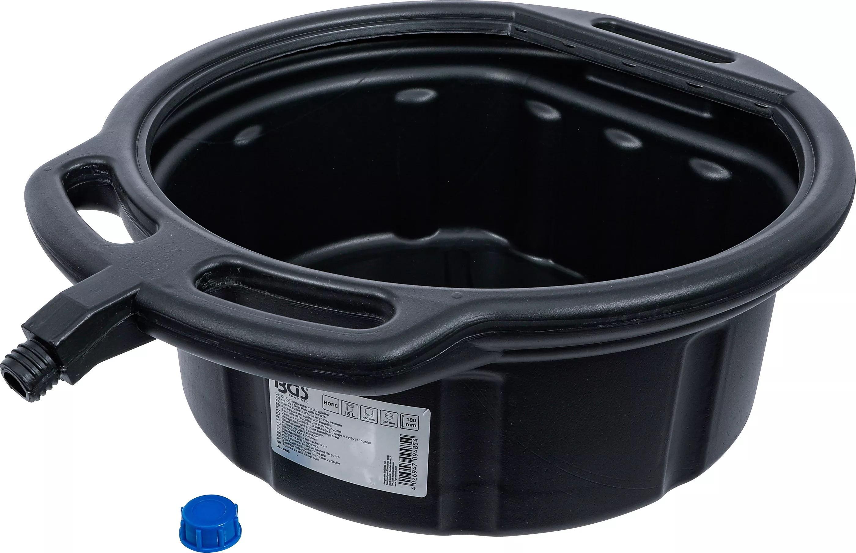 Schimb Ulei - 9485 - Vas recuperator ulei, capacitate 15L, BGS 9485