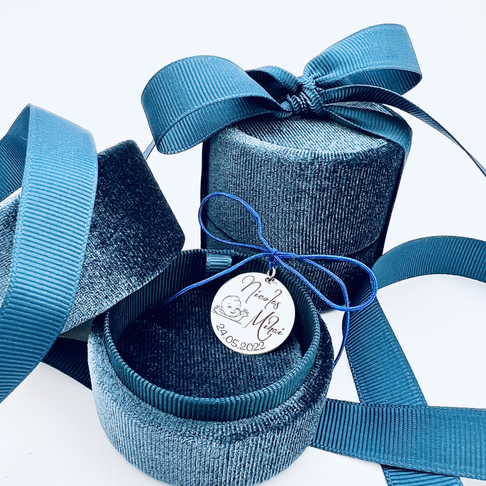 Banut argint mot personalizat Botez Mot - Personally ME [3]