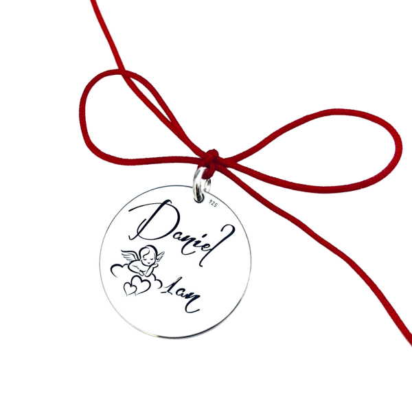 Banut argint mot personalizat [3]