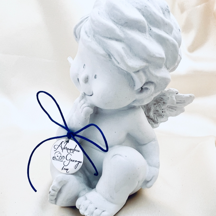 Banut argint personalizat botez sau mot [2]