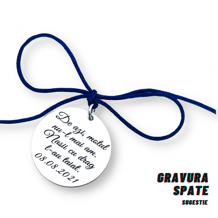 Banut argint personalizat botez sau mot [3]