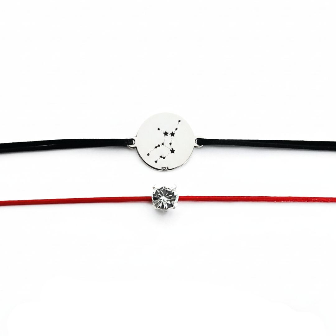 Brățară Constelația Varsator + Brățară cu Cristal [4]