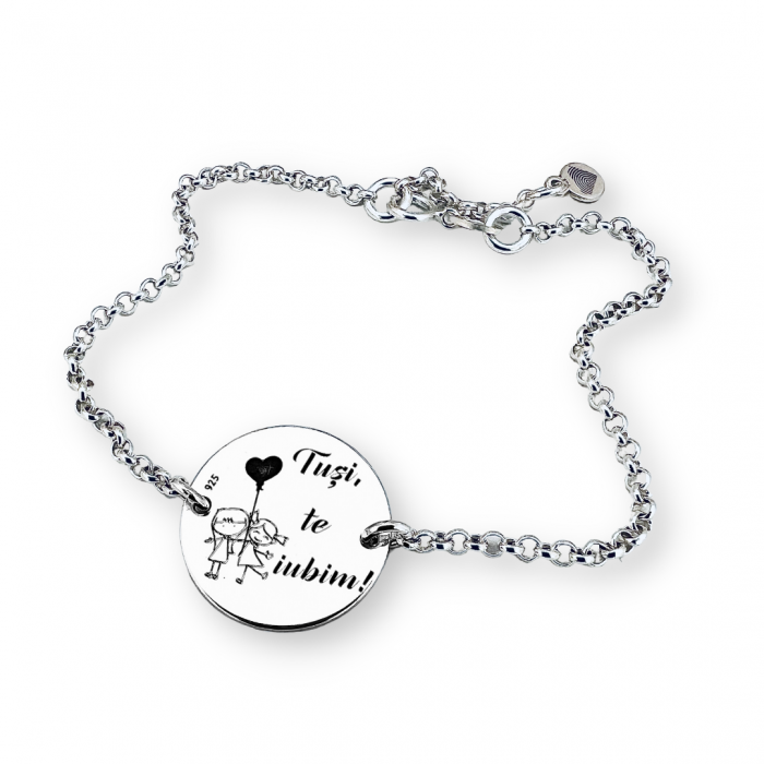 Bratara argint personalizata cadou pentru Matusa [2]