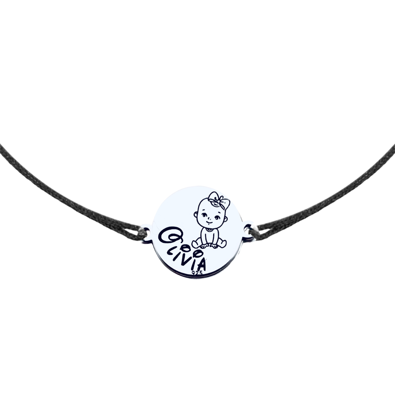 Bratara Personalizata pentru belelus - Nume si simbol [4]