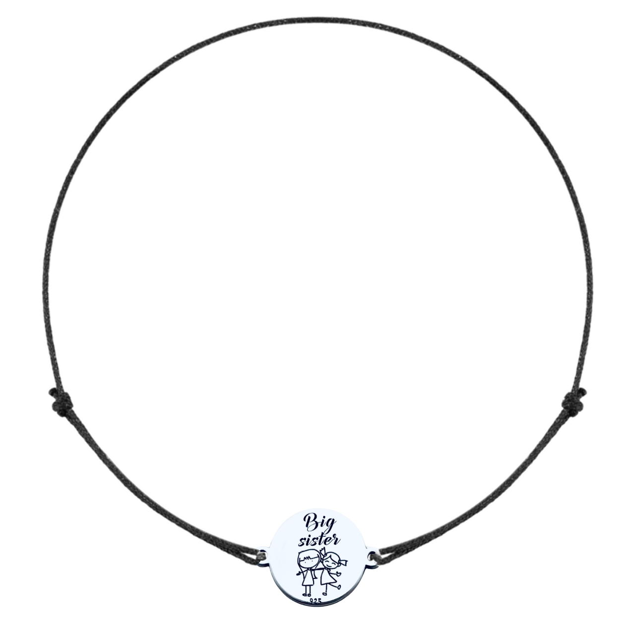 Bratara Sisters din Argint Personalizat [3]