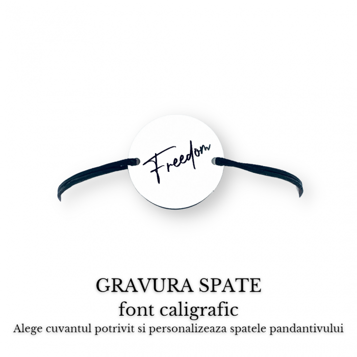 Bratara Personalizata Piele Barbati - Simbol Wisdom [6]