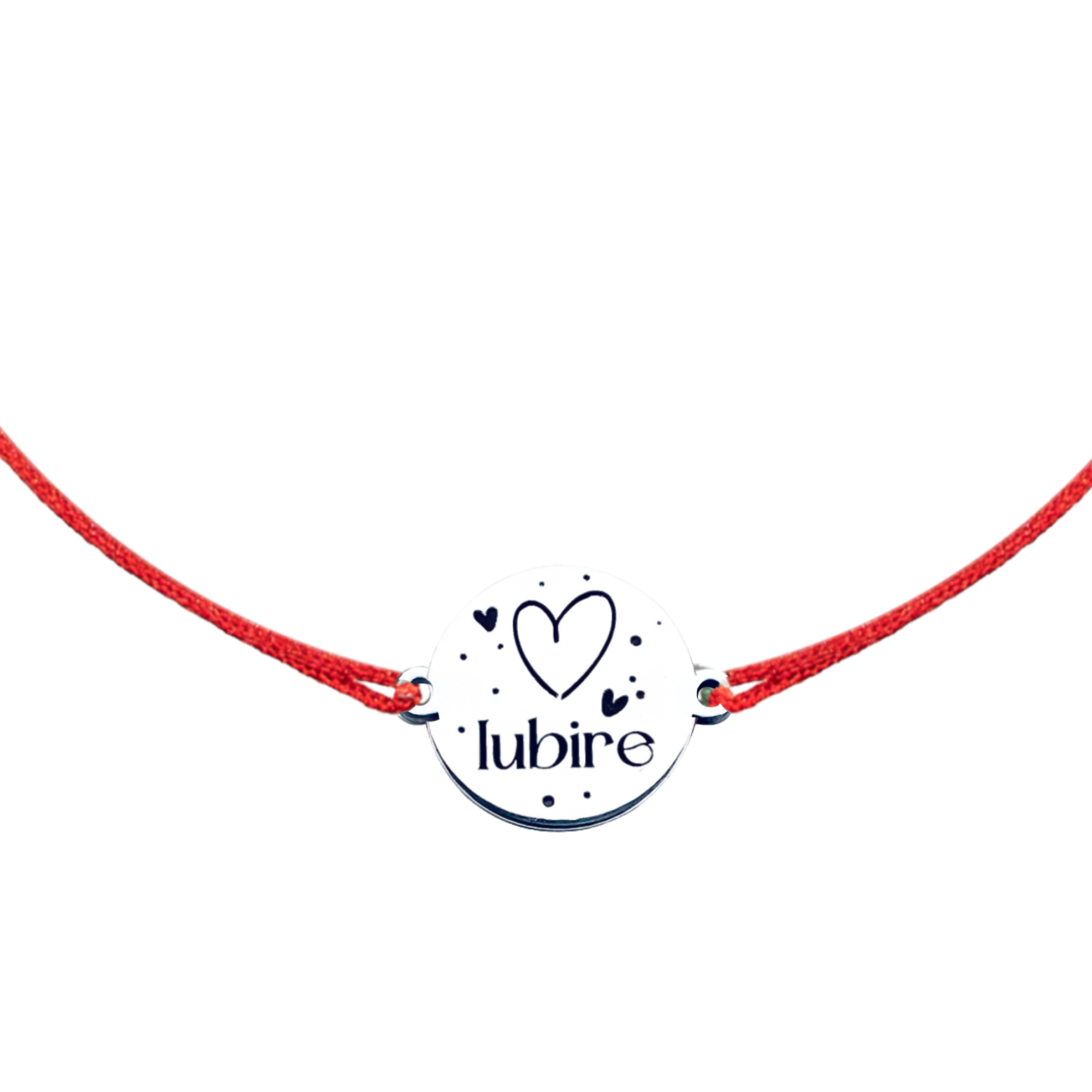 Bratara personalizata argint, snur reglabil Iubire - Personally ME [2]