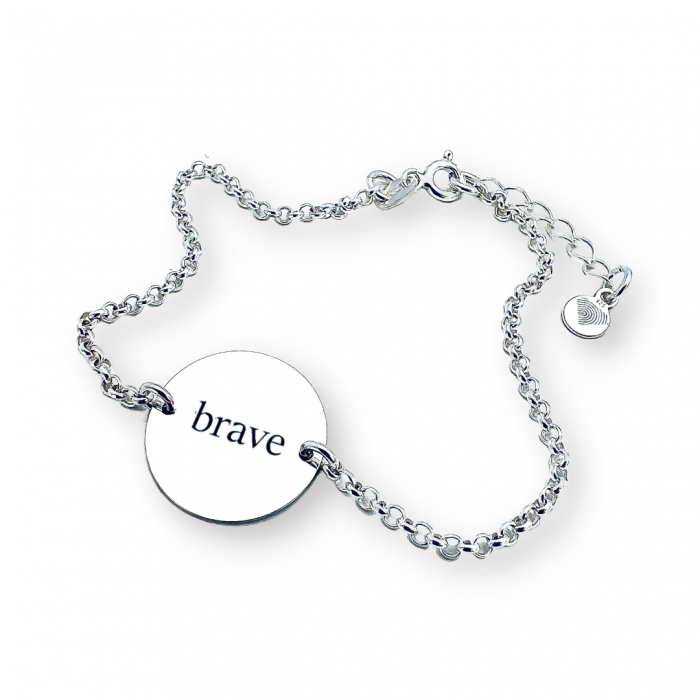 Bratara dama personalizata din argint - I Am [4]