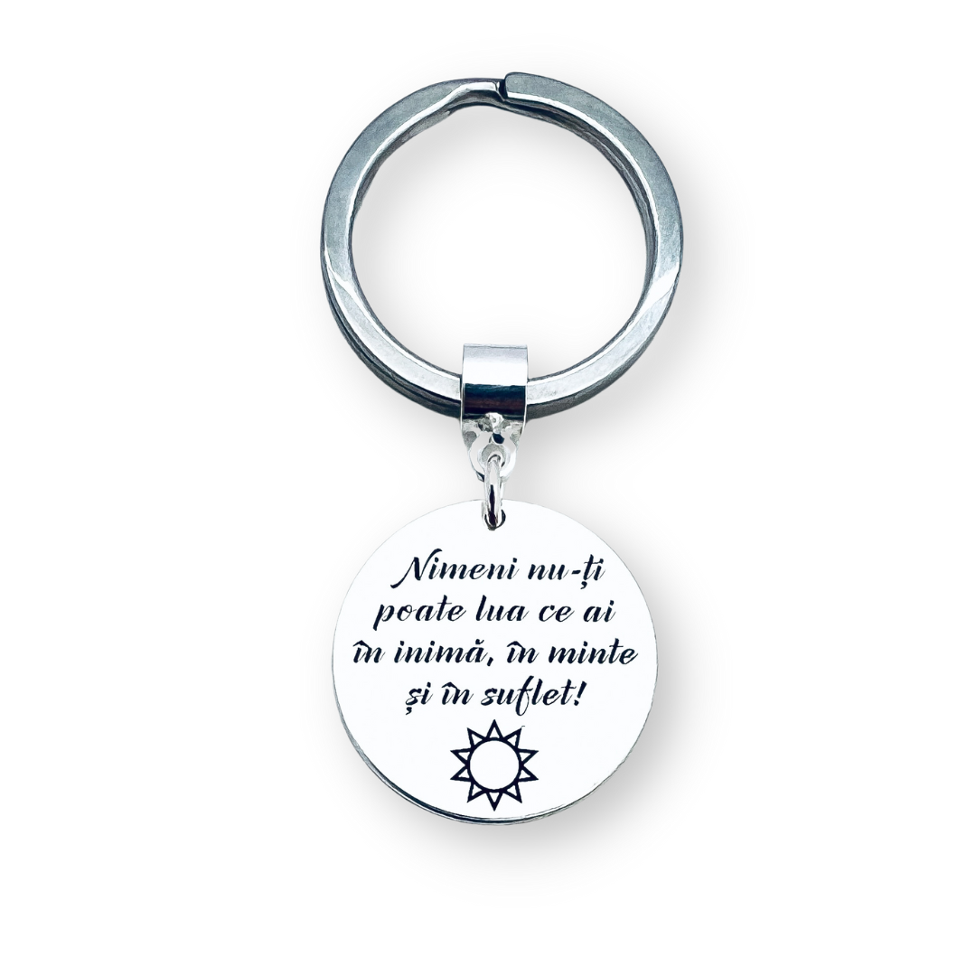 Breloc personalizat din argint Cadou adolescent [2]