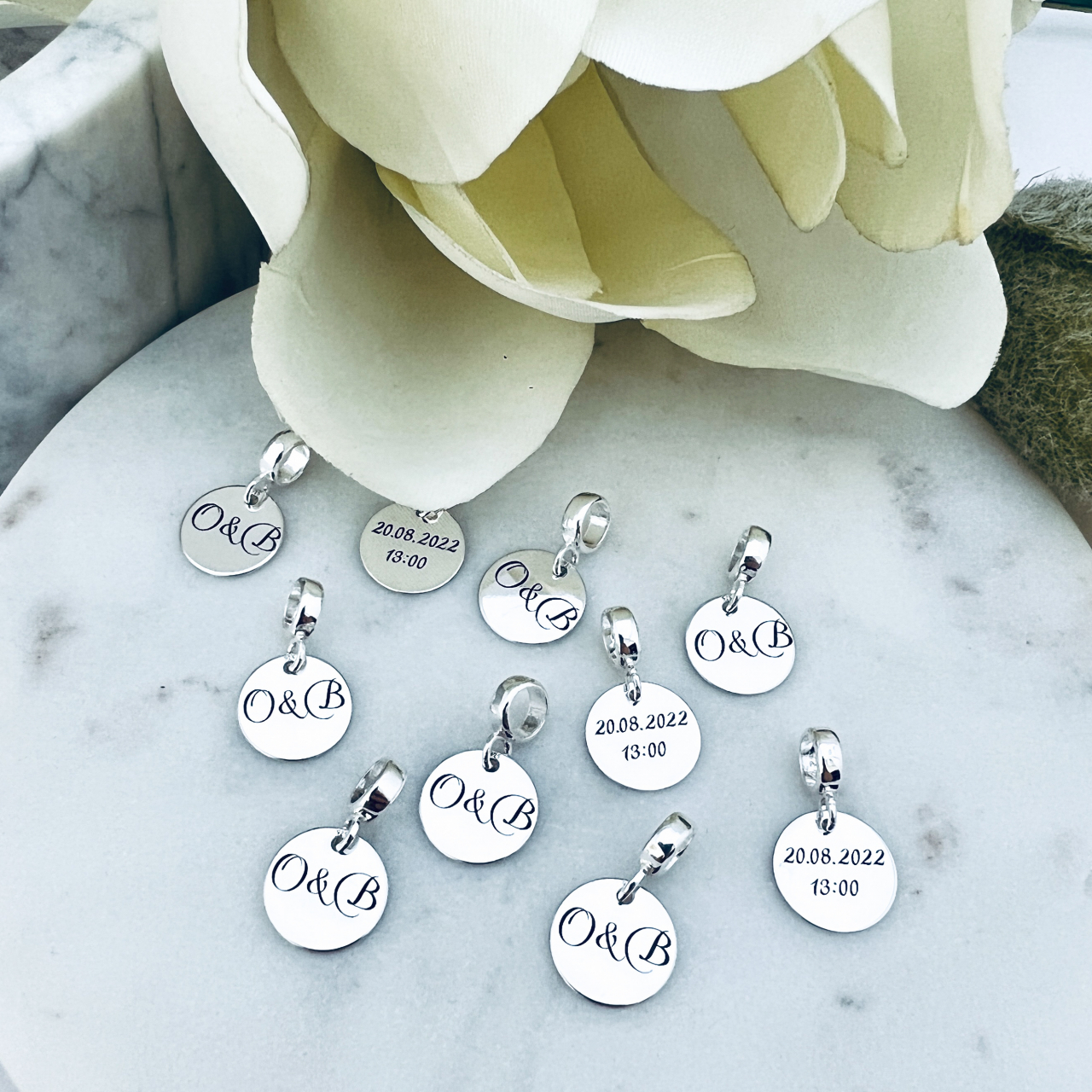 Charm argint personalizat Sisters cadou domnisoare de onoare [5]