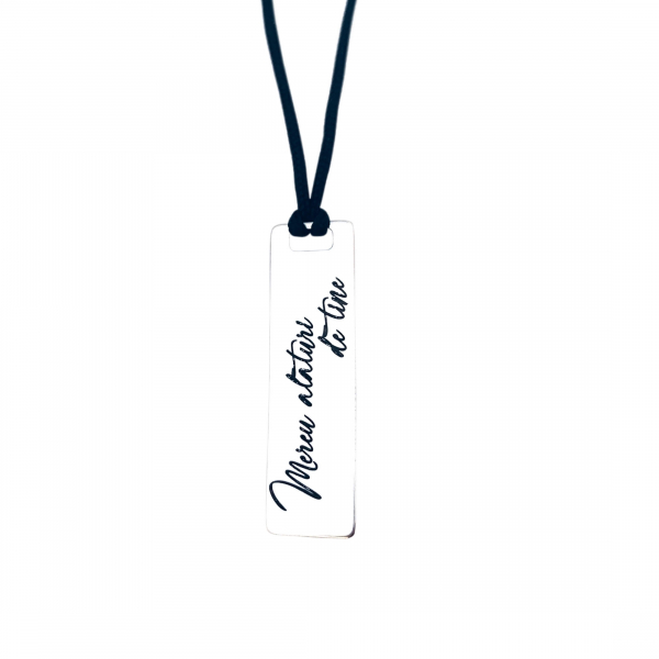 Colier argint personalizat amprenta - Personally ME [5]