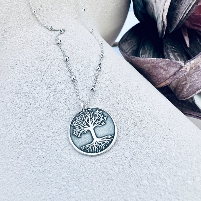 Colier argint personalizat Copacul Vietii [3]