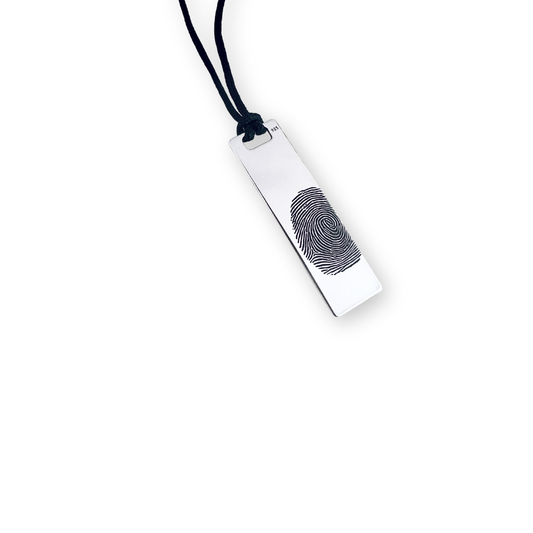 Colier argint personalizat amprenta - Personally ME [3]