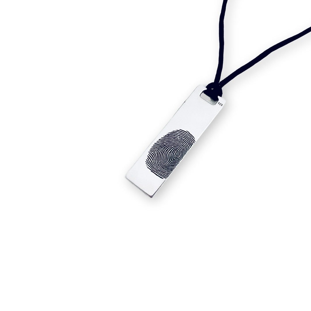 Colier argint personalizat amprenta - Personally ME [2]