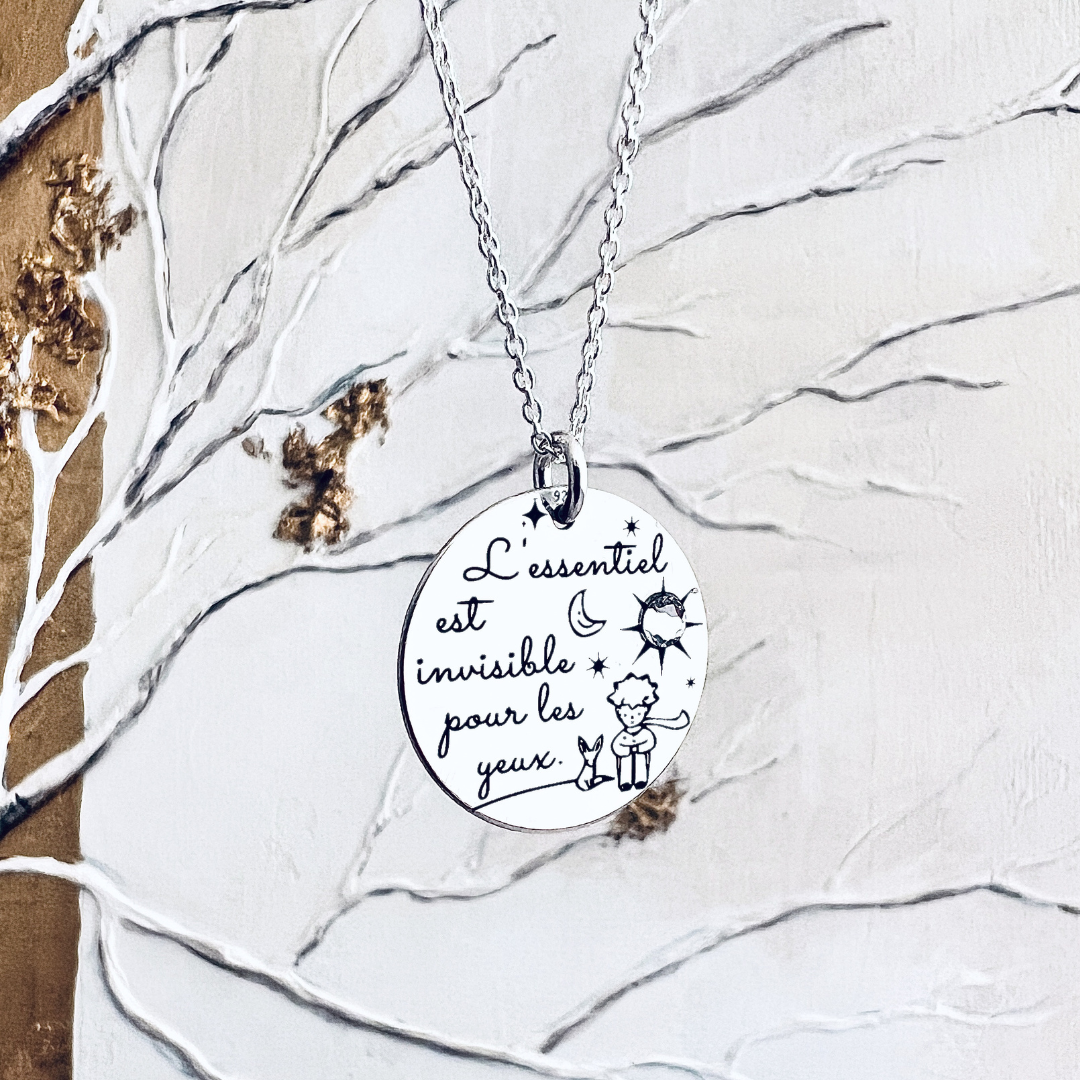 Colier argint personalizat  - Little Prince [5]