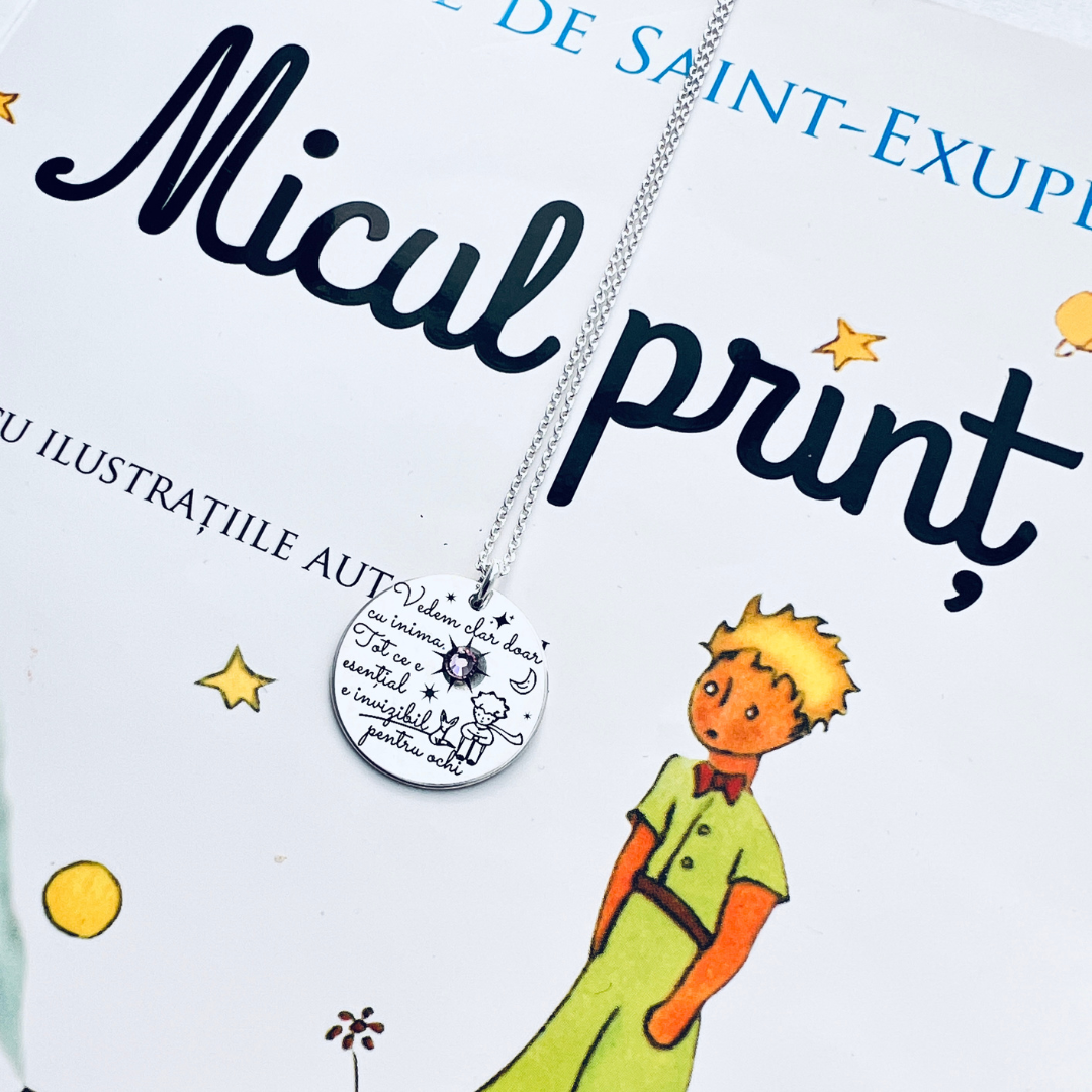Colier personalizat argint - Micul Print [2]