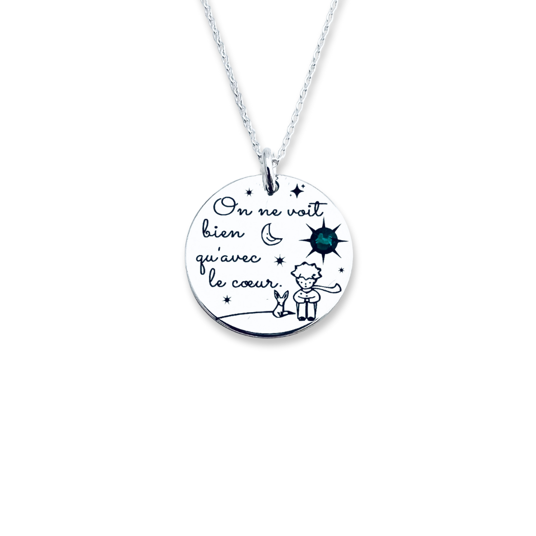 Colier argint personalizat  - Little Prince [3]