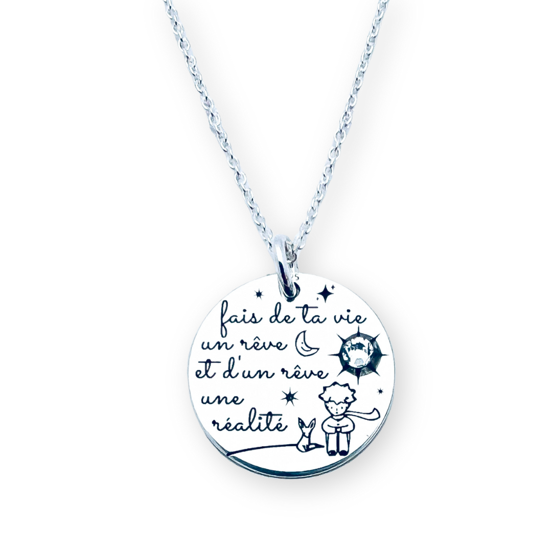 Colier argint personalizat  - Little Prince [2]
