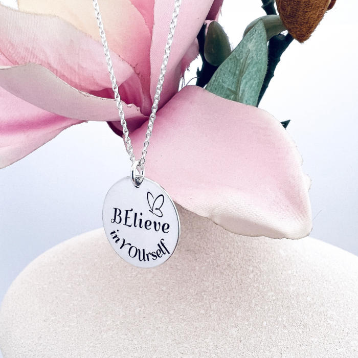 Lantisor argint dama - Believe in YOUrself [2]