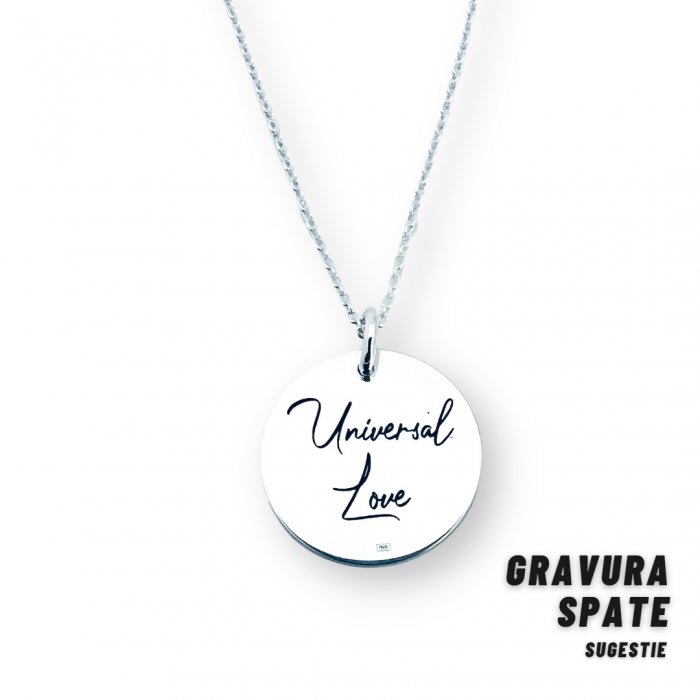 Lantisor argint personalizat - Universal Love [5]