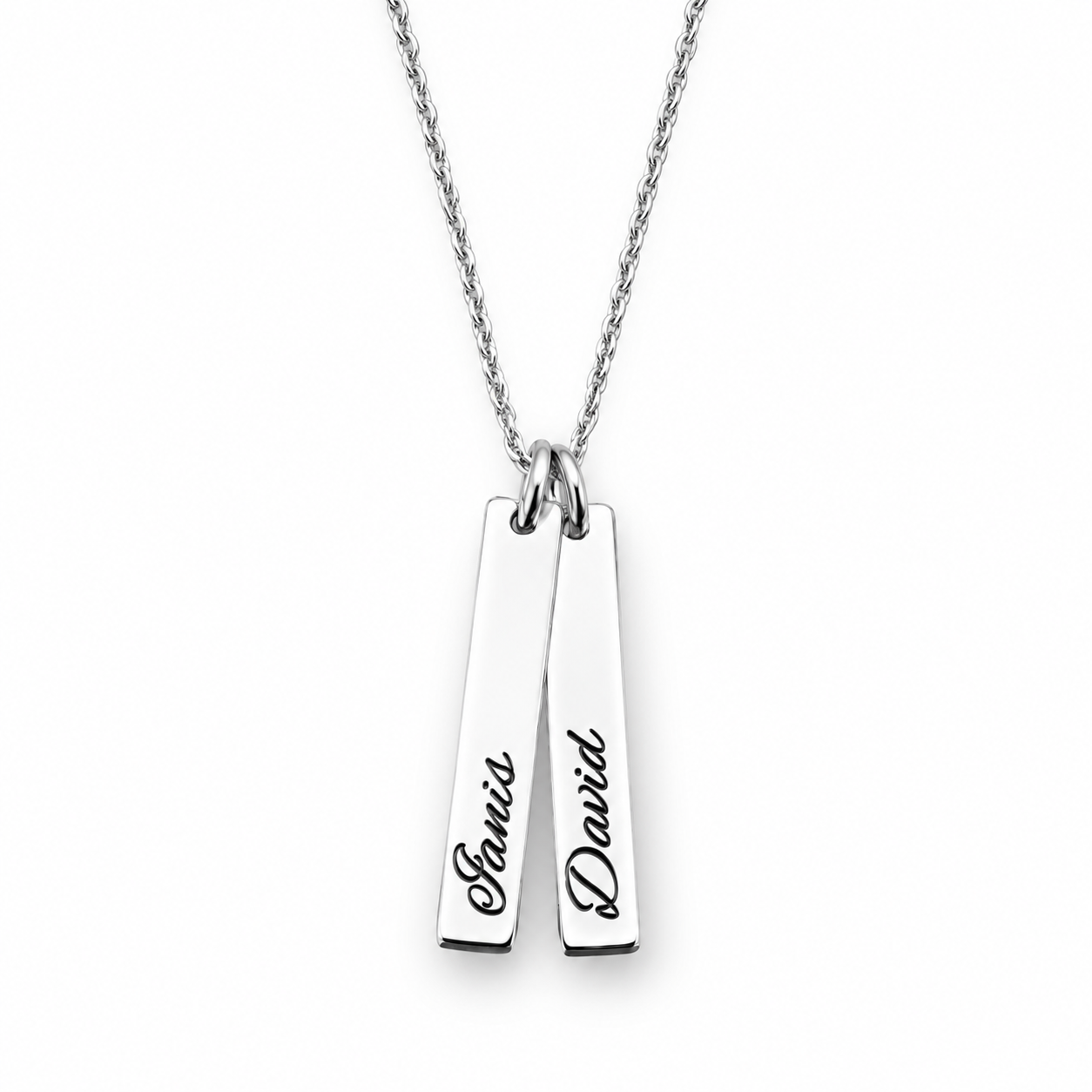 Colier placute argint cu nume personalizat, din argint Personally ME [2]