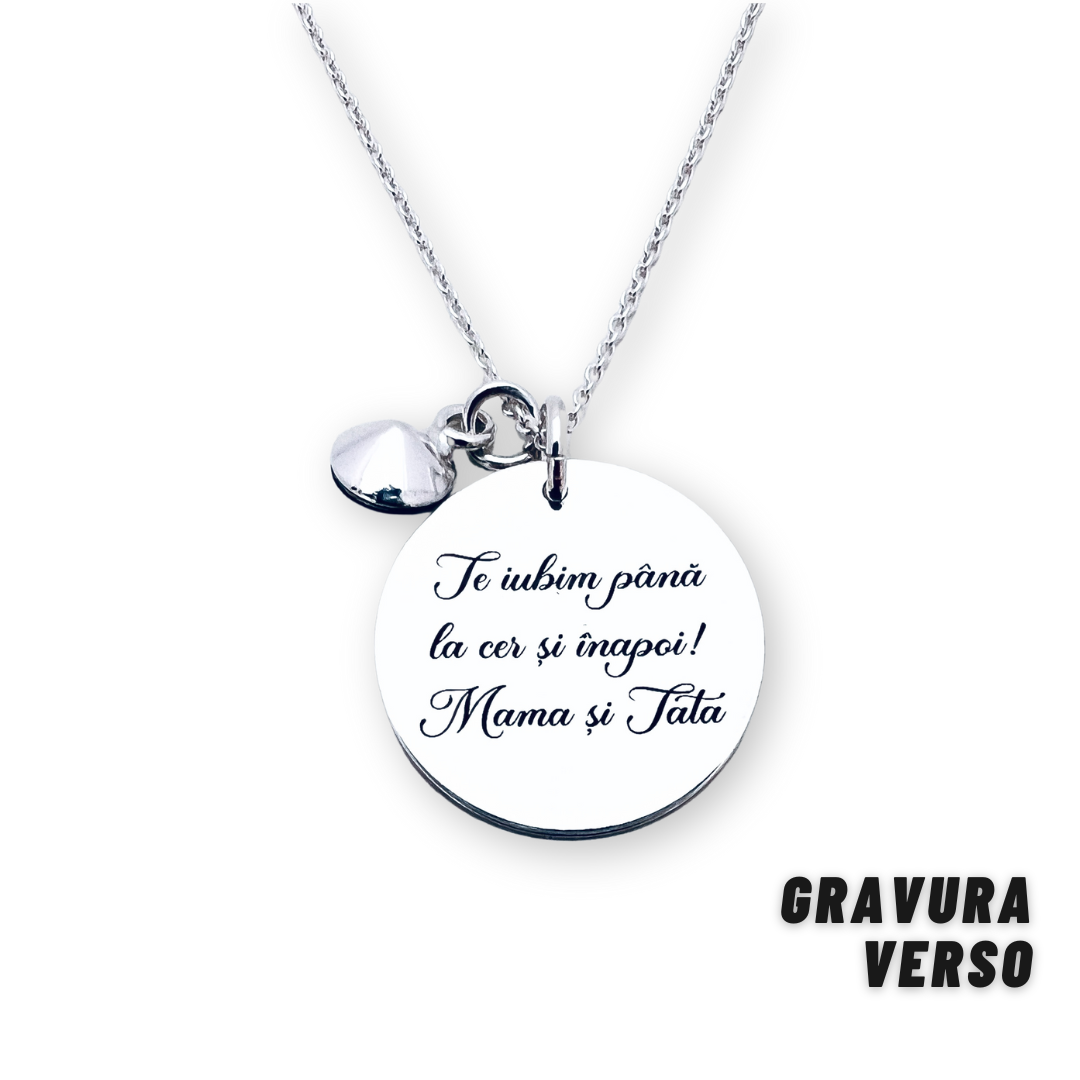 Colier personalizat argint - Cadou pentru o adolescenta [4]