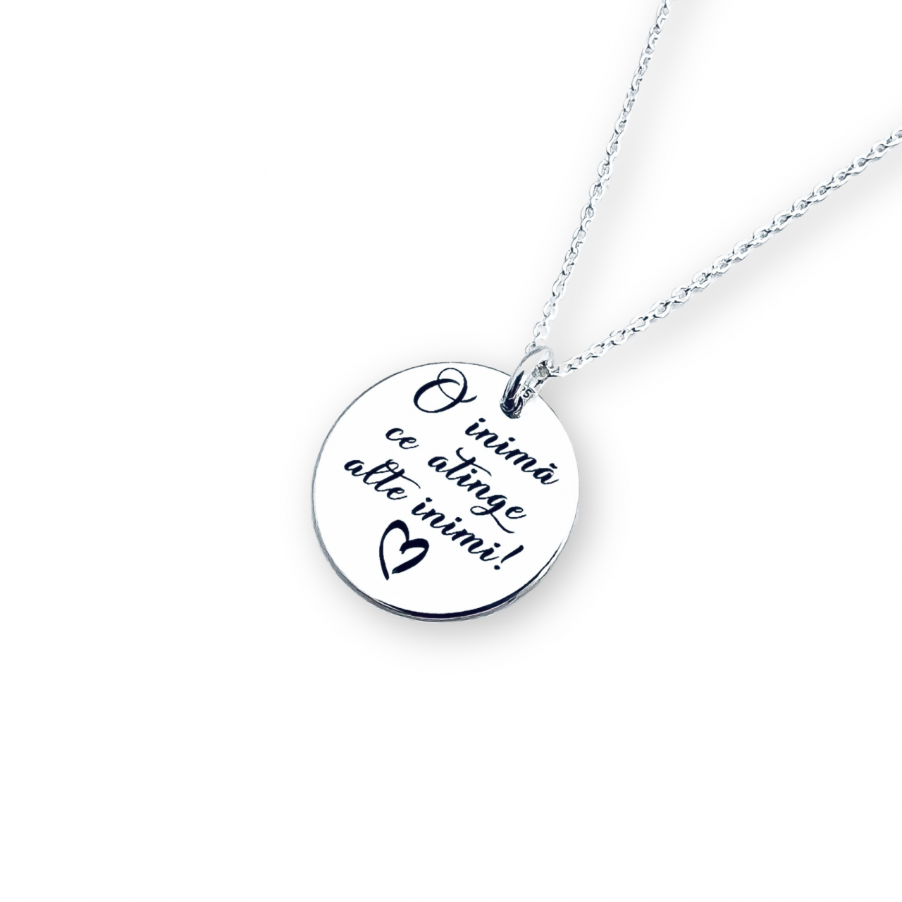 Colier personalizat din argint - ...O inima [3]