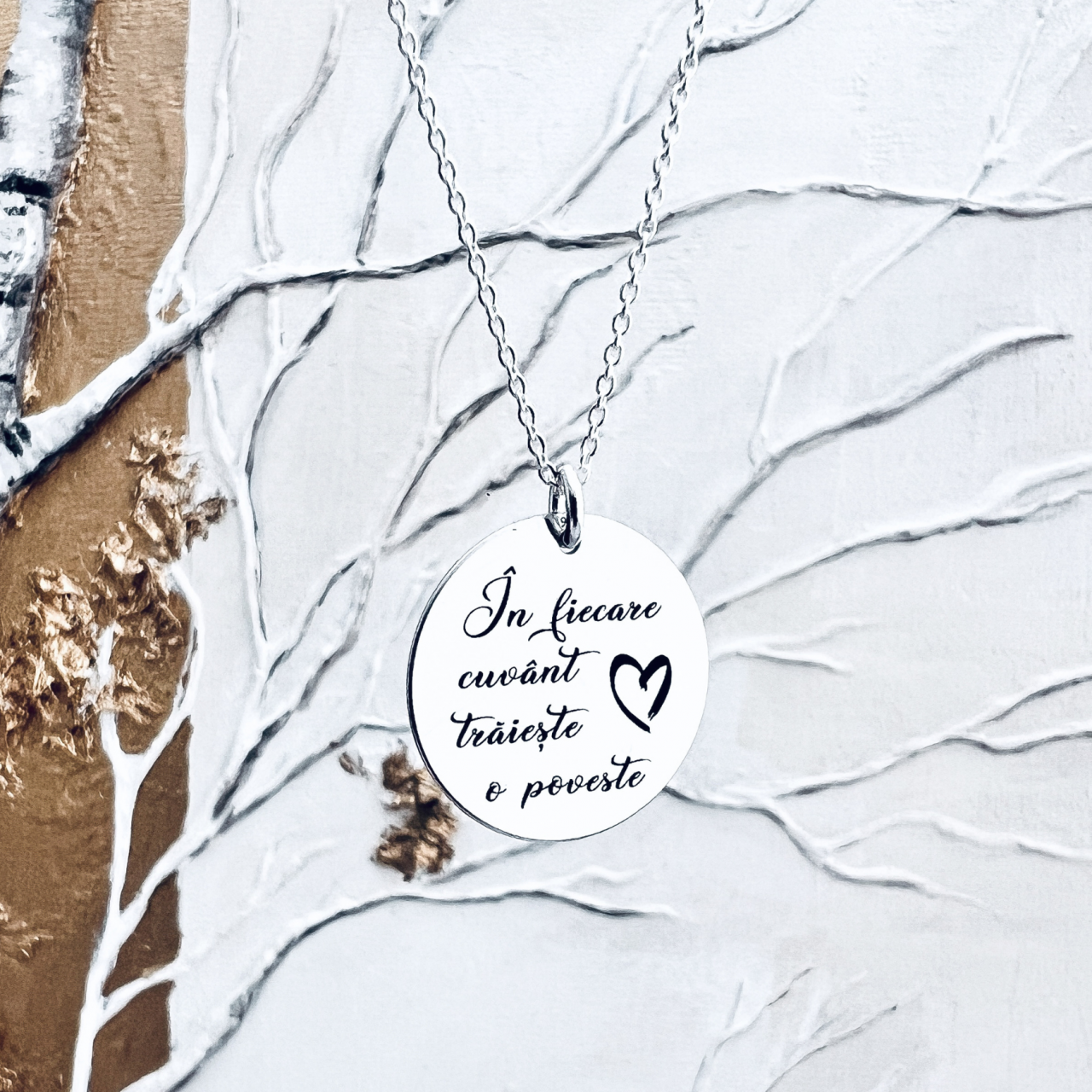 Colier personalizat din argint - ...O poveste [4]