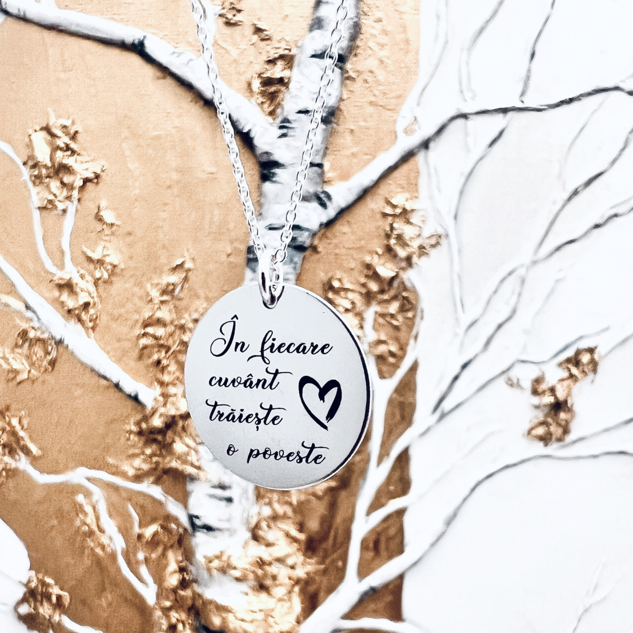 Colier personalizat din argint - ...O poveste [3]