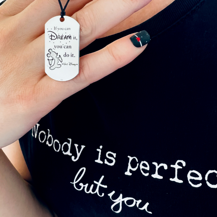 Colier placuta Army argint personalizat pentru barbati - Personally ME [2]