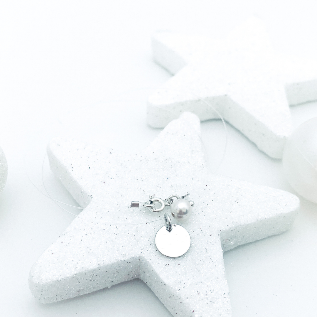 Lantisor perla Swarovski banut argint - Personally ME [2]