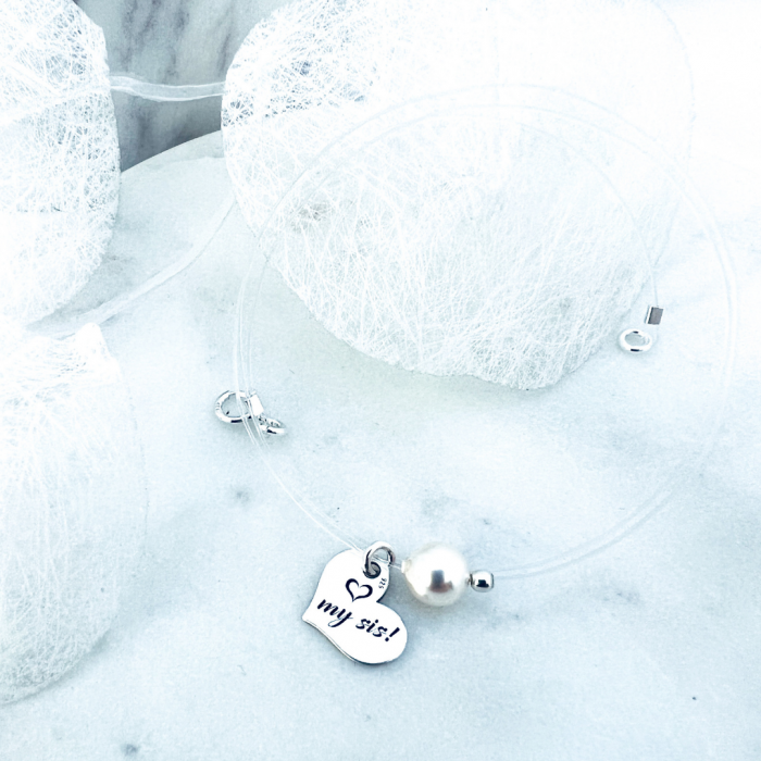 Lantisor silicon perla Swarovski - Personally ME [3]