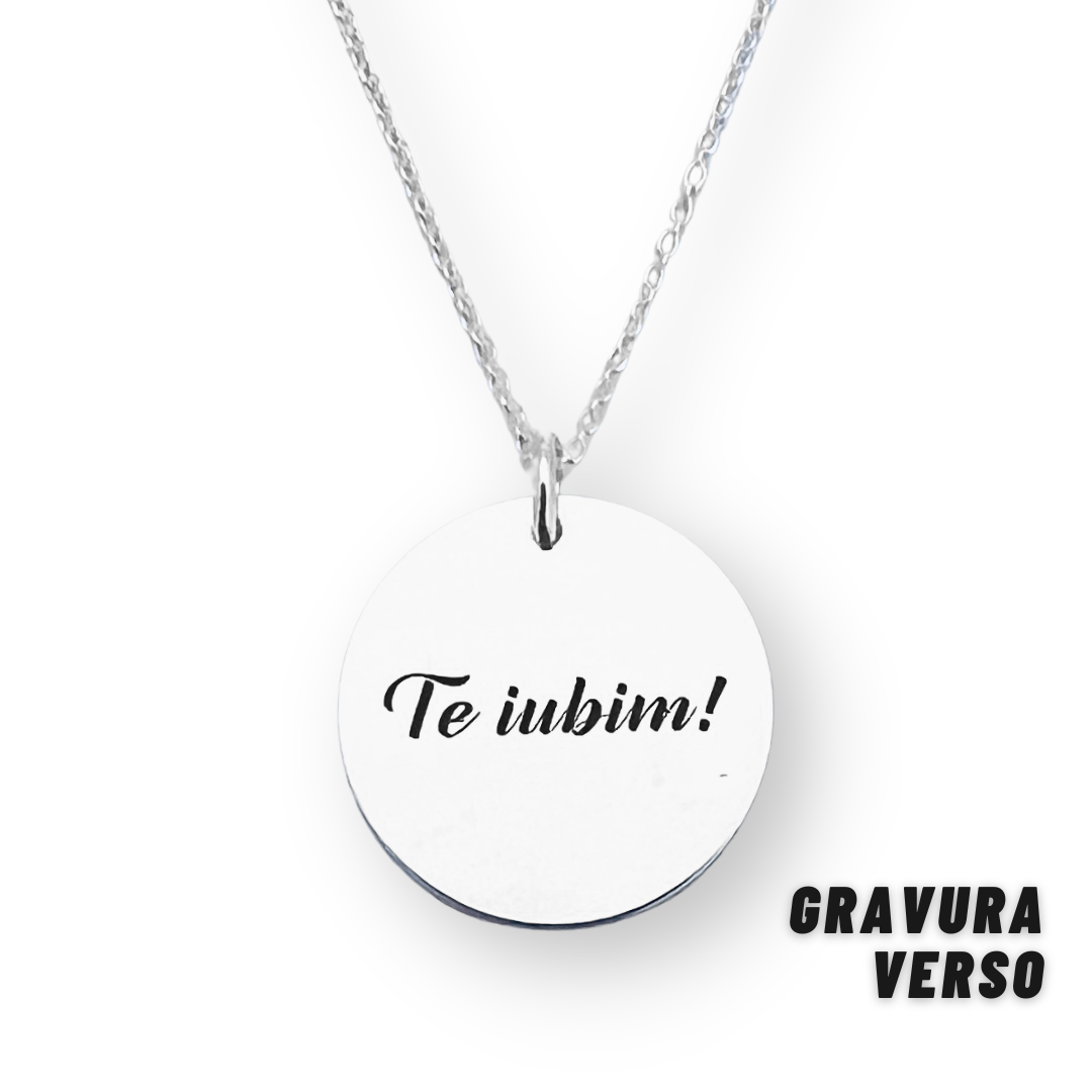 Lantisor din argint personalizat Sa nu uiti... [3]