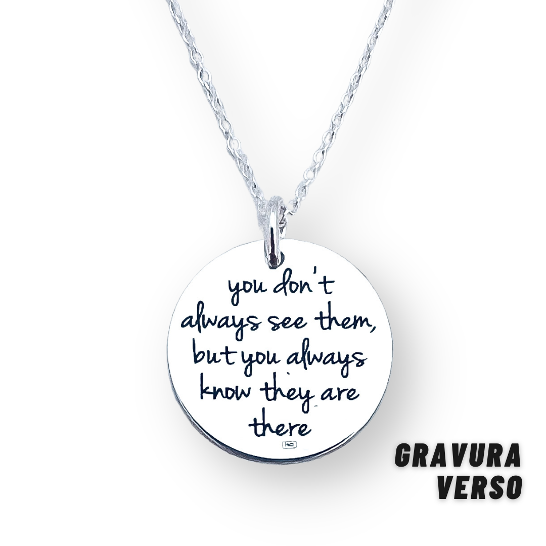 Lantisor din argint personalizat Friends are like Stars - Personally ME [2]