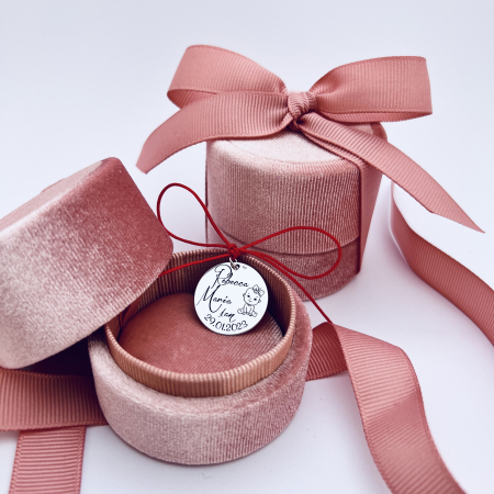 Banut argint mot personalizat Little Ballerina [1]